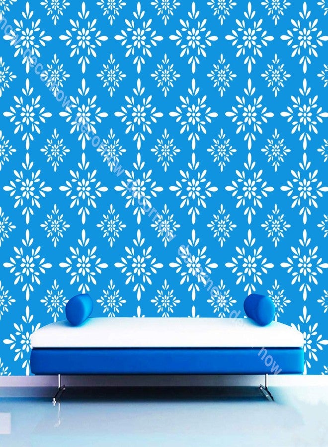 DECORNOW Sober Simple Floret Reusable DIY Wall Stencil Painting, Suitable for Home Decoration, Wall Decoration Size : (16 inch x 24 inch) - Image 4
